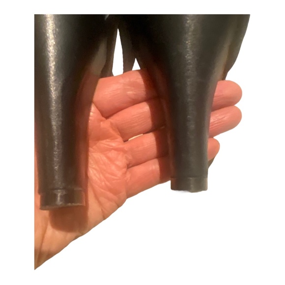 Seychelles retro style black leather heels. Sz 8.5 - Picture 14 of 16